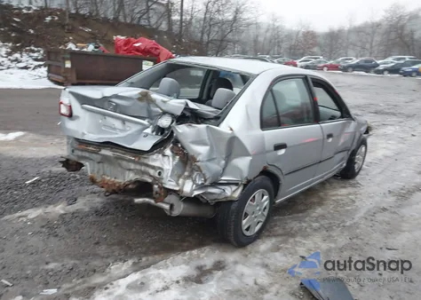 2003 Honda Civic Dx z USA, uszkodzony, nr VIN 2HGES16153H507502